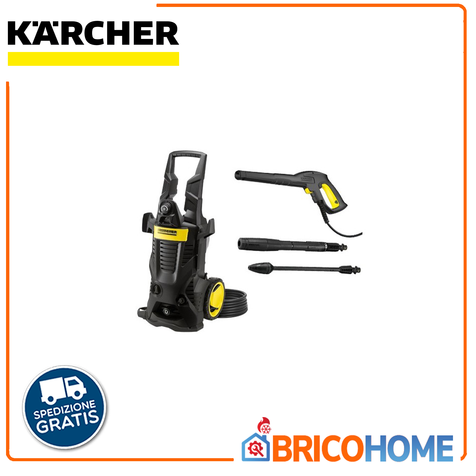 Idropulitrice acqua fredda Karcher K6 Special Home 3000W 160bar