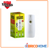 ZIG ZAG automatic dispenser for insecticide, deodorant puff plus