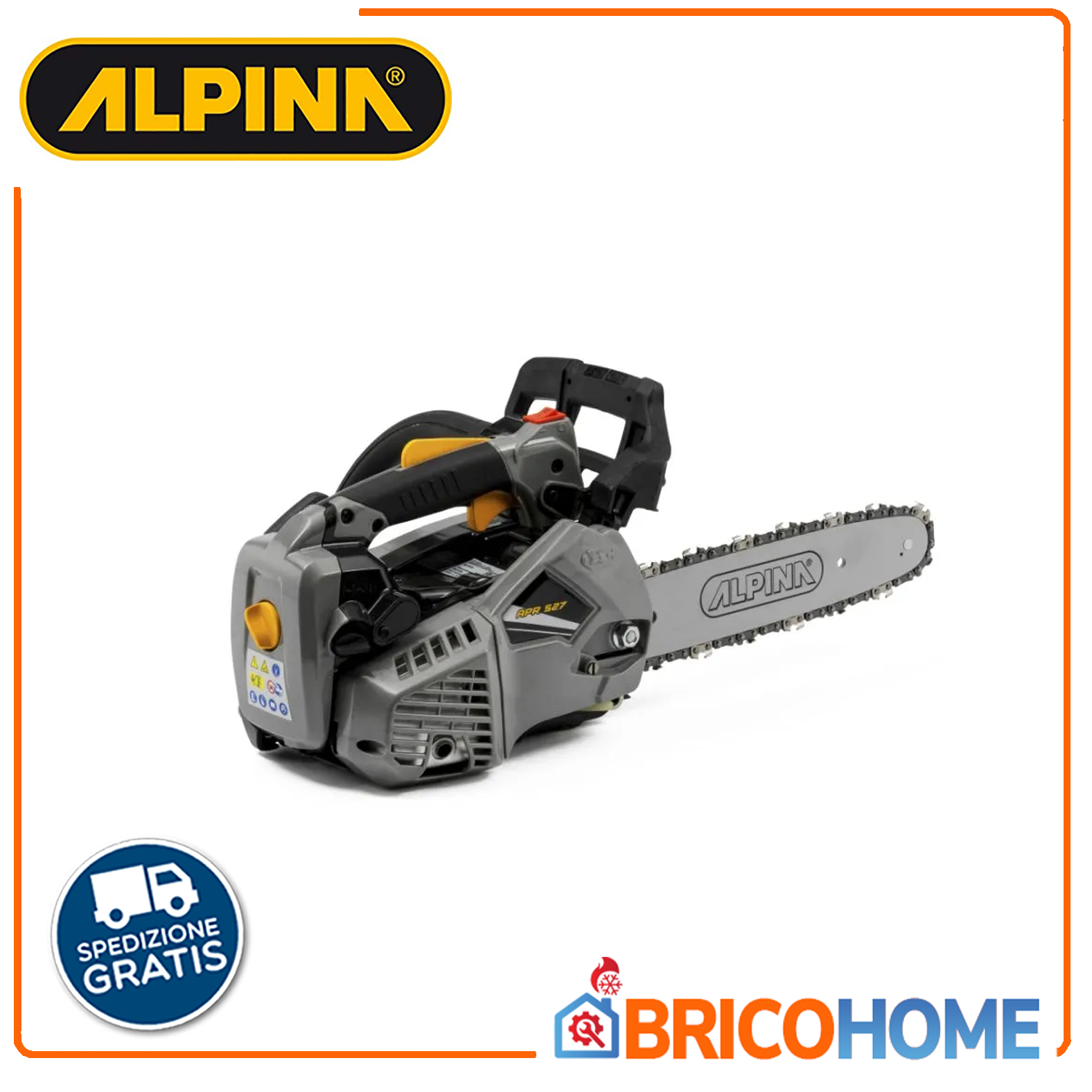 APR 527 (10)" petrol-driven pruning chainsaw ALPINA