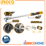 Torque wrench 40-200NM 530MM - INGCO 