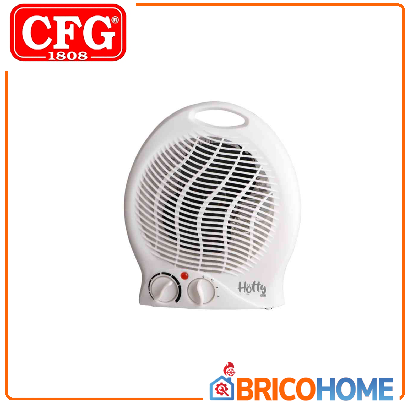 Electric fan heater 2000W Hotty