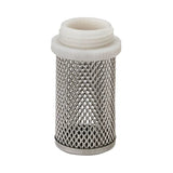 Stainless steel strainer for 1" foot and check valves -EUROPA®