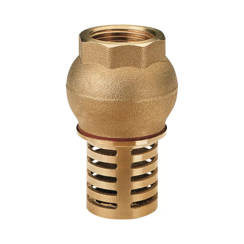 Foot valve in brass 1" - ITAP