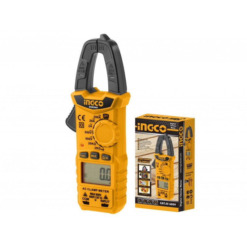 Multimeter Inco Digital Multimeter with INGCO Clamp